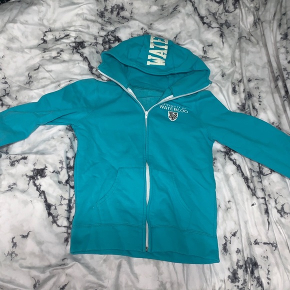 University of Waterloo Zip up Hoodie / Sweater - Picture 2 of 3